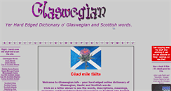 Desktop Screenshot of glaswegian.info
